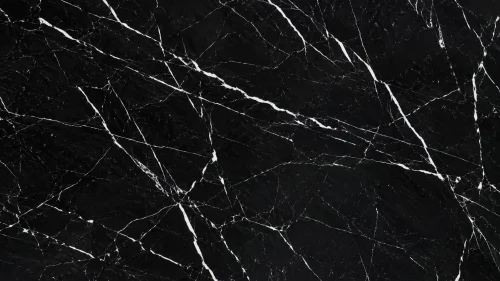 Nero Marquina black marble wholesale material for custom B2B decor fabrication
