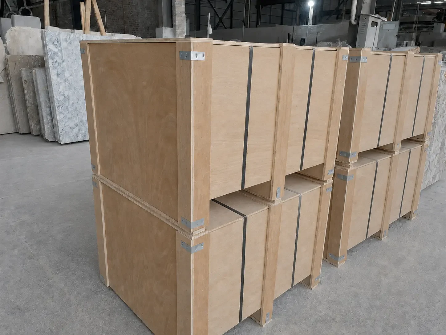 Export-grade anti-damage packaging and shipping guide for marble decor factory China