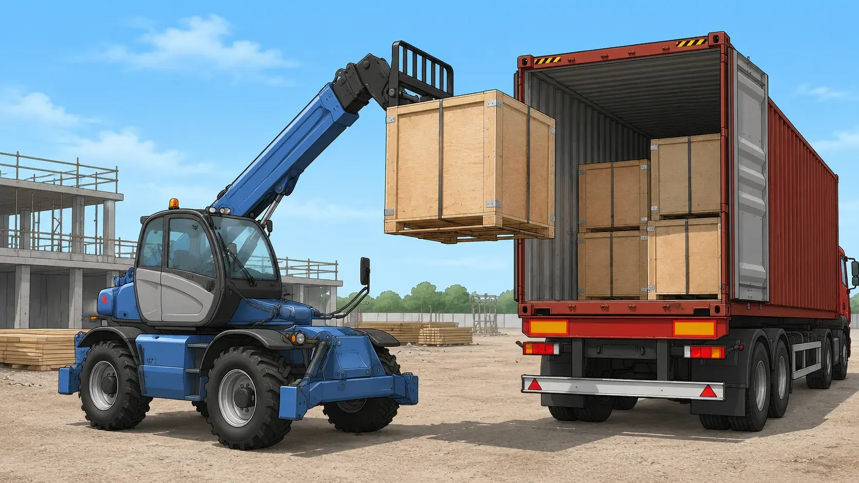 Export-grade packing for marble and travertine home decor