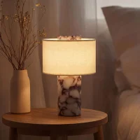 Cordless Rechargeable Marble Touch Table Lamp - Model 2 thumbnail 2
