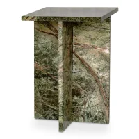 Square Top Marble Accent Table thumbnail 2