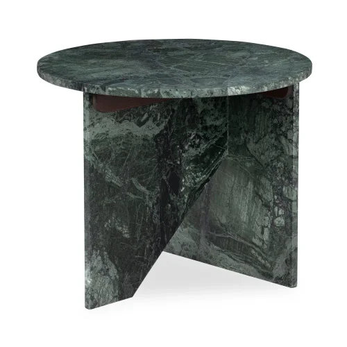 Large round marble accent table wholesale and OEM furniture supplier