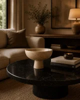 Natural Pedestal bowl, Kitchen & Table Decor 썸네일 3