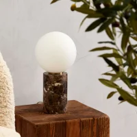 Brown Marble Table Lamp - Model 2 thumbnail 2