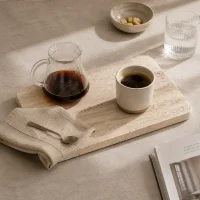 Natural Travertine Marble Serving Trayのサムネイル3
