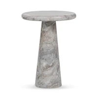Round Marble Accent Table, Vorschaubild 1