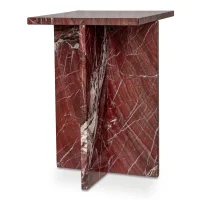 Square Top Marble Accent Table thumbnail 1