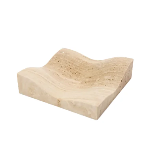 Wholesale Natural Travertine Ashtray OEM Manufacturer China