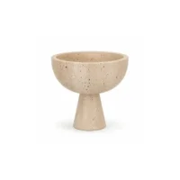 Natural Marble High Footed Fruit Bowl thumbnail 2