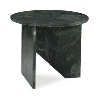 Large Round Marble Accent Table thumbnail 3