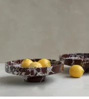 Rosso Levanto Marble Fruit Bowl 썸네일 2