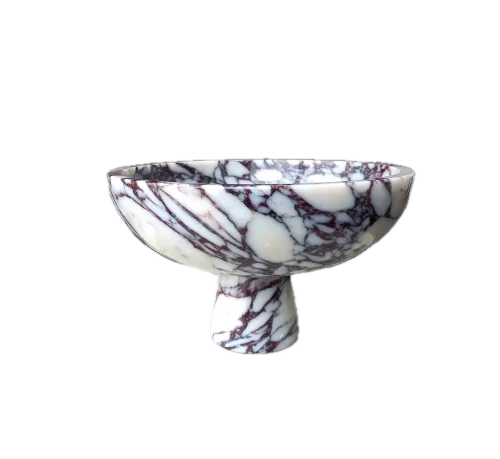 Wholesale Calacatta Viola Marble Serving Bowl OEM Manufacturer China