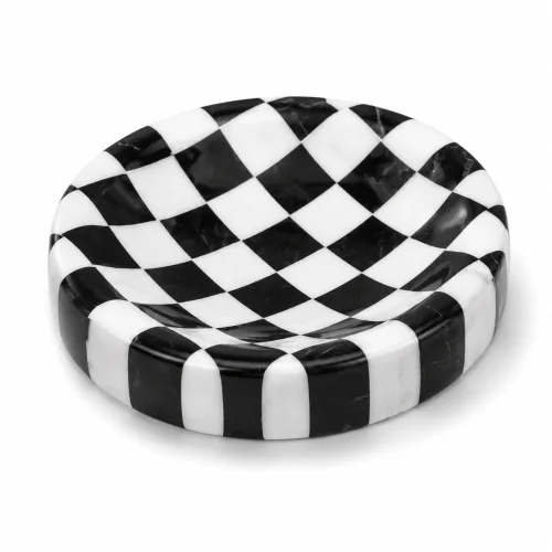 Wholesale Marble Tray Checkered Jewelry Dish OEM Manufacturer China