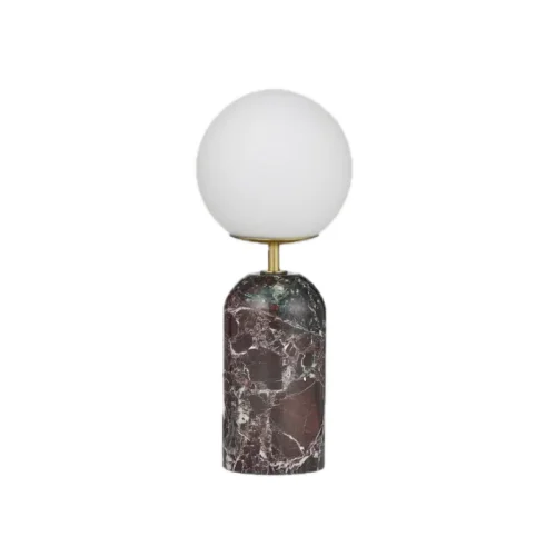Rosa marble table lamp manufacturer for branded decor collections