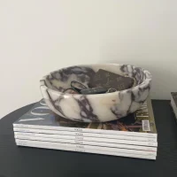 Calacatta Viola Marble Bowl thumbnail 2