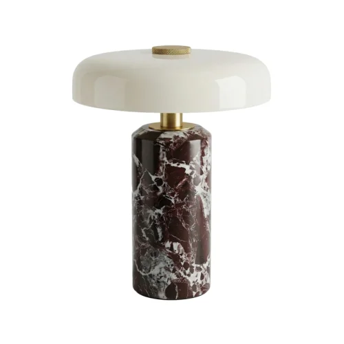 Cordless rechargeable marble touch table lamp OEM manufacturer and wholesale supplier