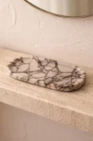 Calacatta Viola Marble Oval Tray thumbnail 3