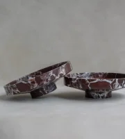 Rosso Levanto Marble Fruit Bowl 썸네일 3